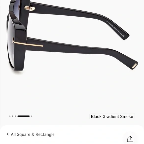 Tom Ford Yvonne sunglasses
With box and authenticity card
Retails $580 at Saks - Picture 6 of 8